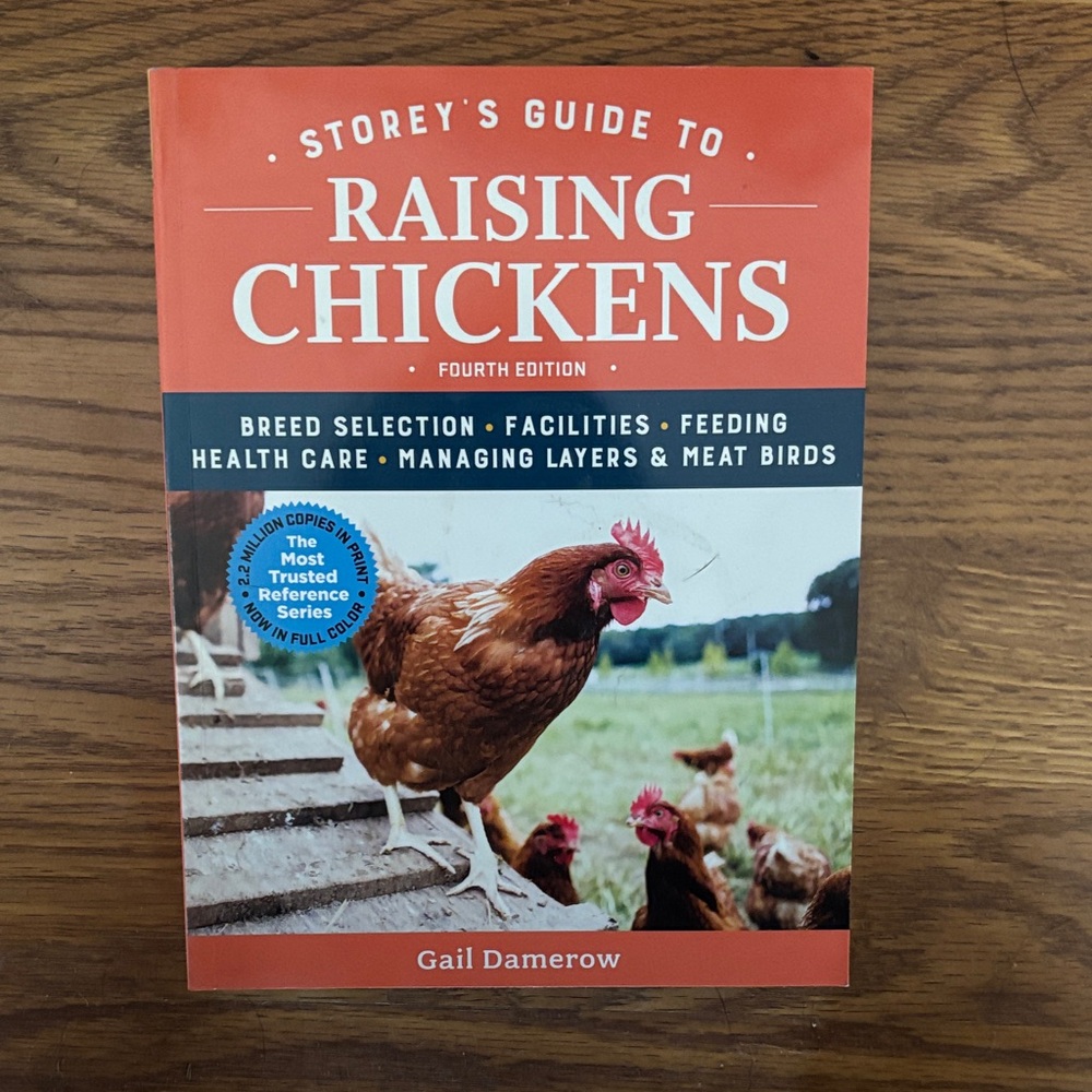 Storey's Guide to Raising Chickens Book